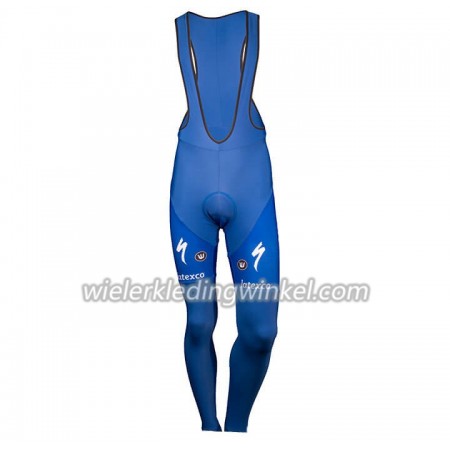 Fietsbroek Lang met Bretels 2018 Quick-Step Floors N001